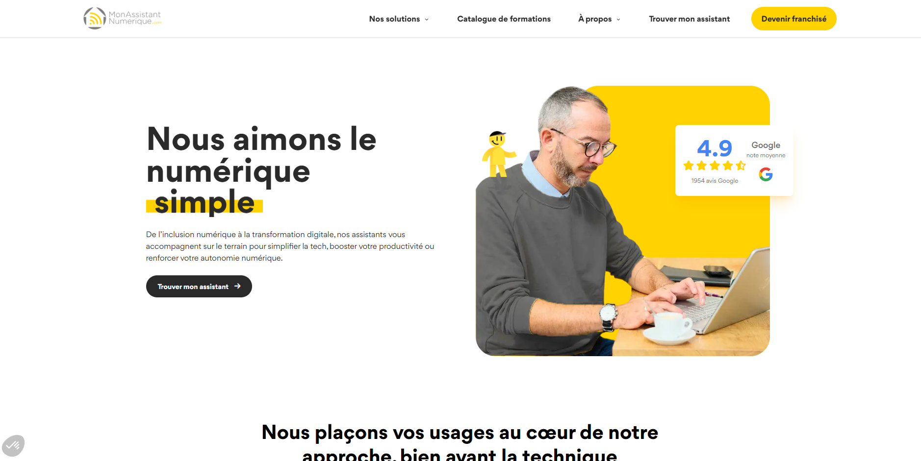 Mon Assistant Numérique — Réseau national